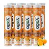 AgeX Vitamin C+Zinc Effervescent Tablets | Natural Amla Extract 1000mg + Vit C 80mg + Zinc 10mg | Immunity Booster for Skin, Hair & Nails | Supports Collagen Production |Orange Flavour | Sugar-Free | 160 Effervescent Tablets (Pack of 8) view 1