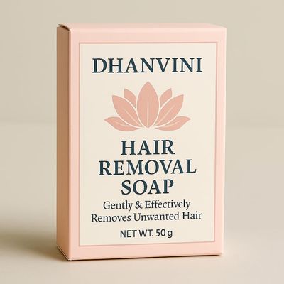 Hair Removal Soap Painless Hair Removing Soap For Men & Women - Pack of 1 (50gm) (Code:519)