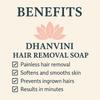 Hair Removal Soap Painless Hair Removing Soap For Men & Women - Pack of 1 (50gm) (Code:519) view 4