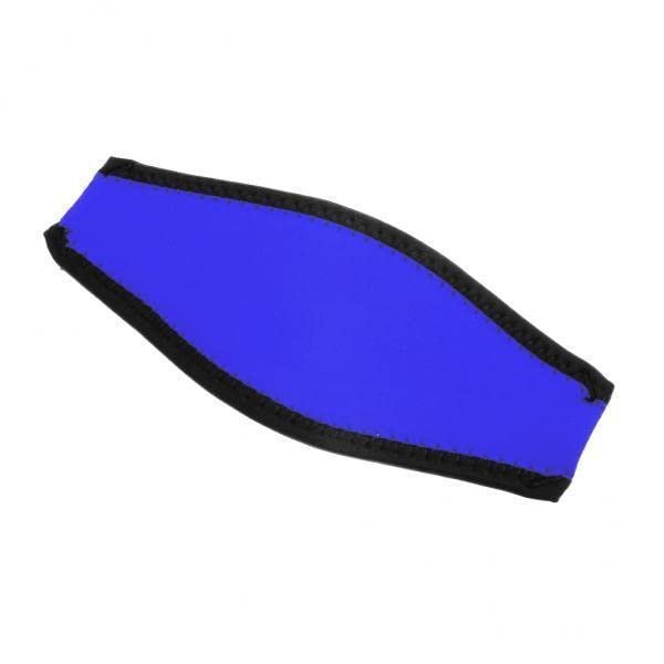 CALANDIS 2xScuba Diving Snorkel Mask Neoprene Cover Padded Protection Strap Royal Blue | Masks