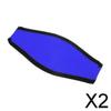 CALANDIS 2xScuba Diving Snorkel Mask Neoprene Cover Padded Protection Strap Royal Blue | Masks view 2