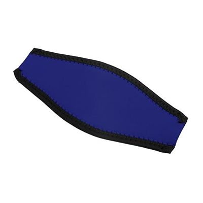 CALANDIS 2xScuba Diving Snorkel Mask Neoprene Cover Padded Protection Strap Dark Blue | Masks