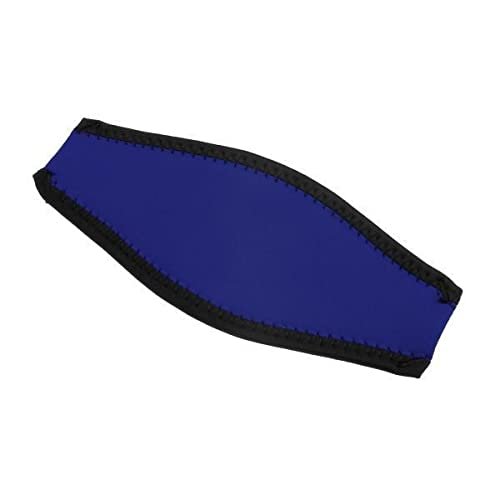 CALANDIS 2xScuba Diving Snorkel Mask Neoprene Cover Padded Protection Strap Dark Blue | Masks