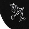 CALANDIS 2xGirls Women Kids Ice Skating Gloves Magic Stretch Glove Black S | Skating Dresses-Girls view 3