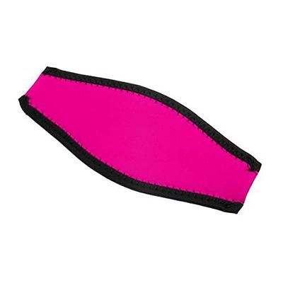 CALANDIS 2xScuba Diving Snorkel Mask Neoprene Cover Padded Protection Strap Rose Red | Masks