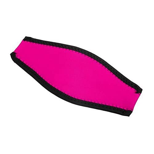 CALANDIS 2xScuba Diving Snorkel Mask Neoprene Cover Padded Protection Strap Rose Red | Masks