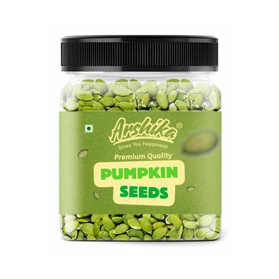 Arshika Pumpkin Seeds Grade Seeds for Eating | Protein Rich Seeds | Healthy Diet Snacks | Rich in Protein (600g)