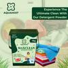 AQUAHOST Detergent Powder, 10 kg, Non-Toxic, Hand Safe, Suitable for Top Load and Front Load Machines, Chamomile Scent view 4