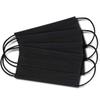 Disposable Face Masks, 3-Ply Protection, Black, Elastic Ear Loops view 4