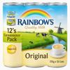 Rainbow's Quality Milk Original 12s Convenience Pack Long Shelf Life Evaporated Milk Ideal for Tea, Coffee & Desserts 170g x 12 Cans view 1