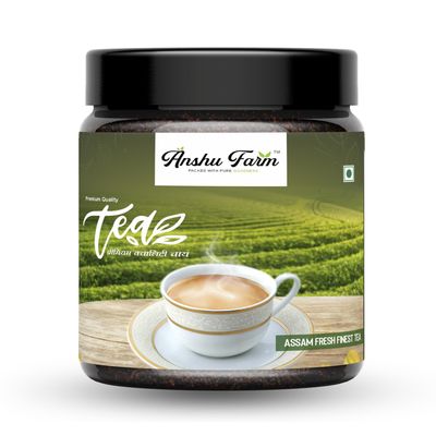 Anshu Farm Leaf Tea | Rich Aroma & Strong Taste with Added Long Leaves - 1kg