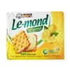 Julie's Le-mond Puff Sandwich Biscuits  Lemon Flavour Cream, 170g | 10 Convenient Packs | Light, Crispy & Zesty | Imported Snack view 1