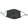 Disposable Face Masks, 3-Ply Black, Elastic Ear Loops view 3
