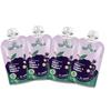 Li'l Sprouts FruGies Black Grapes, Banana | Baby Food Puree| 6 Months+| Ready-to-Eat | Infant Travel Food | Pack of 4, 100g each | 100% Natural, No Salt, No Sugar and No Preservatives | Packed with Nutrients view 1