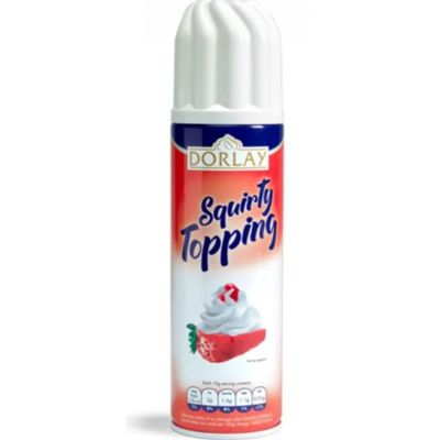 Dorlay Squirty Topping Whipping Cream Spray, 250g (Imported)