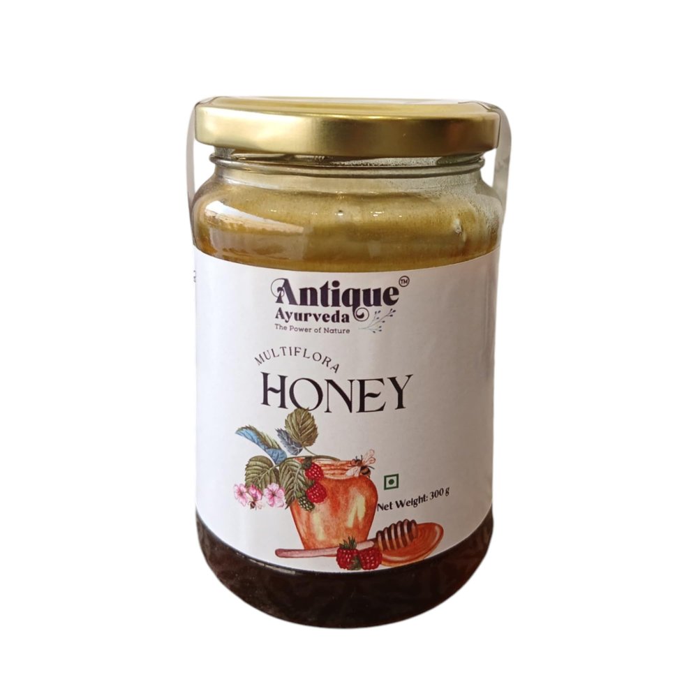 ANTIQUE AYURVEDA Natural Multiflora Honey(300 GM)