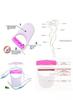 ELEGANT EMPORIUM Shave Body Women's Razors, Single-Edge Stainless Steel Blade, Platinum-Coated, 6 Pieces, Pink view 4