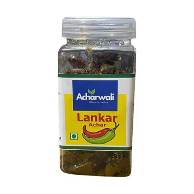 Acharwali-Ghaar ka achar Homemade Lankar achar | Combination of Spicy, Tangy, Sweet Flavour Jar | 250g