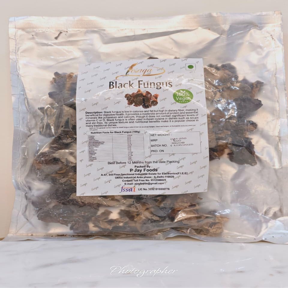 Le Saga Organic Black Fungus  High-Fiber, Low-Calorie Culinary Mushroom