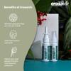 Erasavir Mouth Spray with Peppermint | Relief from sore throat | Instant Fresh Breath & Cooling Mint | For Men & Women | With Kusumbha Oil for Throat Comfort | AYUSH Certified | 30 ml view 2