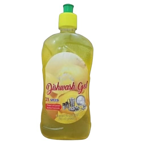 Liquid Dishwash Gel - 500 ml | Power of Tamarind for Tough Stains | Leave Utensils Sparkling Clean | Insta Clean Technology | Active Power