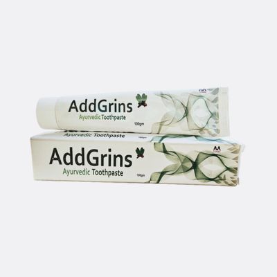 AddGrins Ayurvedic Toothpaste, 100g