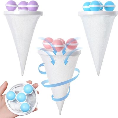 Washing Machine Lint Hair Remover Net Laundry Mesh Bag Dryer Ball Floating Pet Fur Lint Hair Catcher Household Reusable Washing Machine Floating Lint Mesh Bag Hair Filter Net Pouch (4)