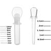 Baby Medicine Feeder | Dropper for Baby Feeding | Baby Sterilizing Medicine Feeder | Dropper Set with Graduated Dropper and Spoon view 3