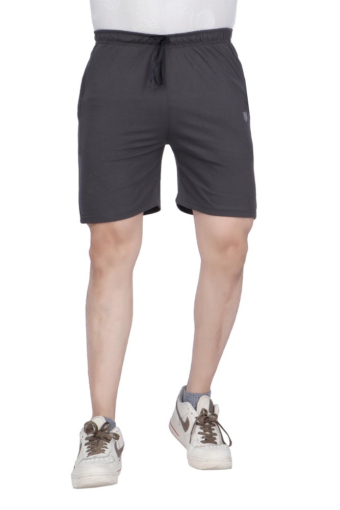 Men's Athletic Drawstring Shorts, Casual Cotton Blend (in, Alpha, 3XL, Regular, Grey)