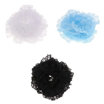 CALANDIS Flower Lace Ribbon Embroidered Sewing Clothes Skirt Decoration Accessories Black White Blue | Trims | Embellishments & Finishes | Sewing