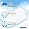 LUREME (100 Sheets) Pack of 10 Wholesale Value Pack Dyna underpads for Baby, Kids, Adults, Elderly Patients. Leak Proof, Superior Absorbency, Hospital-Grade with Gel Core Technology (Size: 60x90 cm) view 2