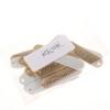 CALANDIS 2x20pcs Retro Synthetic PU Leather Tag DIY Handmade Sew Label Patches Gold | Trims | Embellishments & Finishes | Sewing view 2