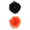 CALANDIS Ribbon Floral Elastic Lace Trim DIY Handcraft Accessories Black Orange | Trims | Embellishments & Finishes | Sewing view 1