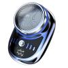 FIZZOQI Mini Electric Shaver For Men Portable Travel Rechargeable Small Shaving Device With Steel Head view 1