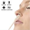 ATOOZED Portable Manual Nose Trimmer for Man Painless Nose Hair Trimmer Manual Nose Hair Remover 360-degree Rotating Double Head Ear Cleaner and Cutter Nose Trimmer Not Electric 2pcs view 2