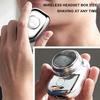 FIZZOQI Electric Razor For Men Small Waterproof Washable Portable Beard Shaver For Home And Travel view 2