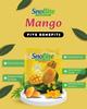 Snobite Freeze-Dried Fruit Snacks | Pineapple & Mango| Pack of 2 | Healthy Crunchy Sweet Treats, All-Natural, No Added Sugar, Vegan, Gluten-Free Snacks for Kids and Adults view 3