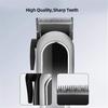 Drumstone (  + - ) Professional Rechargeable Hair Clipper: LCD Display, Fine-Tuning Knob, 4 Combs, Low Noise, Cordless Electric Trimmer for Barbers & Home view 4
