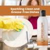 BFUTURE Dishwash Liquid for Sparkling Utensils, Tough on Grease, Gentle on Hands, Lemon-Fresh Formula for Kitchen Cleaning & Housekeeping Use, 500ml view 4
