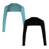 Enakshi 2pcs Muslim Islamic Full Arm Cover Women Ramadan Elastic Shrug Light Blue Black|Clothing, Shoes & Accessories | Cultural & Ethnic Clothing | Middle East view 2