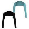 Enakshi 2pcs Muslim Islamic Full Arm Cover Women Ramadan Elastic Shrug Light Blue Black|Clothing, Shoes & Accessories | Cultural & Ethnic Clothing | Middle East view 3