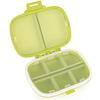 BLUE CRANE COZY nose - Pill Medicine Organizer Storage Box with 8 Compartments - Moisture Proof, Made of Food Grade Cereal Fiber, BPA free Wheat Straw Material, Ideal for Travel, Pocket, Purse, Daily Pill Case, Portable Medicine Vitamin Holder Contai view 1