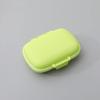 BLUE CRANE COZY nose - Pill Medicine Organizer Storage Box with 8 Compartments - Moisture Proof, Made of Food Grade Cereal Fiber, BPA free Wheat Straw Material, Ideal for Travel, Pocket, Purse, Daily Pill Case, Portable Medicine Vitamin Holder Contai view 2