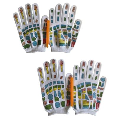 Enakshi Reflexology Gloves Breathable Hand Massage Mittens for Friends Elders Adults 19cm|Clothing Shoes & Accessories | Womens Accessories | Gloves & Mittens