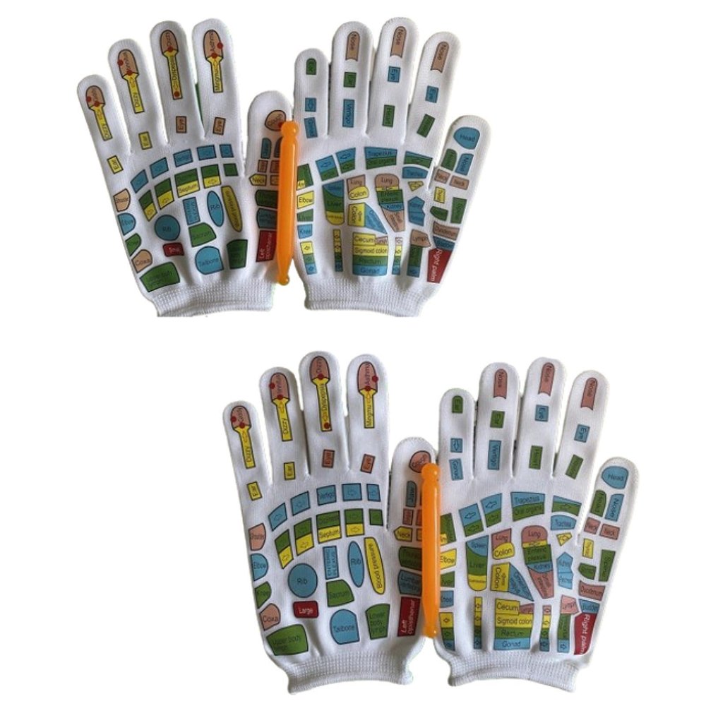 Enakshi Reflexology Gloves Breathable Hand Massage Mittens for Friends Elders Adults 19cm|Clothing Shoes & Accessories | Womens Accessories | Gloves & Mittens