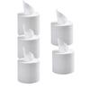 CALANDIS 5Roll Comfortable 4 Ply Toilet Paper Bulk Roll Wood Pulp Bath Tissue | Toilet Paper | Paper Products | Household Supplies & Cleaning view 4