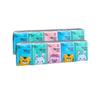 Cute Animal Design Tissue Papers, Pack of 20, Skin-safe Sleek Tissues|Pocket tisssue paper| Soft tissue pack|Disposable face wipe| view 3