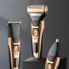 Drumstone (   ) 3-in-1 Rechargeable Shaver: Reciprocating Action, 3D Contour Head, LED, Waterproof, USB, Deep & Quick Shave for Face & Body Hair view 4