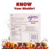 Gujjubhai Biscuit Bhakhri Masala 180g | Spicy & Flavorful Snack | Masala-Infused Crispy Bhakhri | Roasted, Crunchy & Healthy Tea-Time Treat | Perfect for Travel, Office & Anytime Munching_Pack of 3 view 2