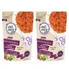 Eat Easy Jain Schezwan Rice  95g (Pack of 2) | No Garlic No Onion Ready to Eat & Cook | Freeze Dehydrated Instant Rice | 100% Veg | No Preservatives | Just Add Water view 1